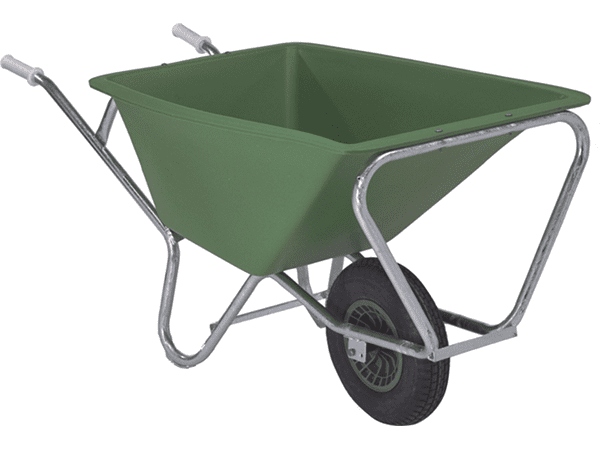 Heavy Duty Wheelbarrow/Feed Cart - Single Wheel