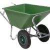 Heavy Duty Wheelbarrow/Feed Cart - Double Wheel